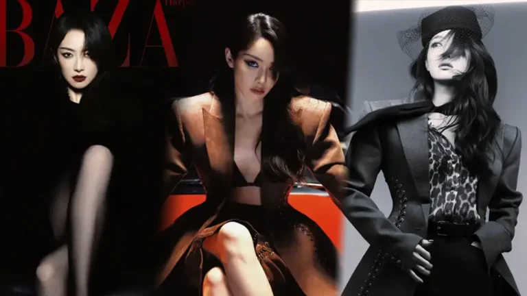 宋茜的黑红造型：暗黑女王的气场与魅力