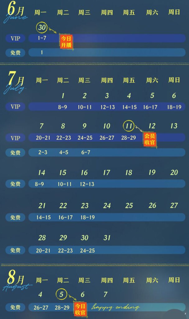 2025063057985501 | 360onetravel.com | 旅游和娱乐出版品 《亲爱的你》追剧日历:精彩剧集更新安排 | 360onetravel.com | 旅游和娱乐出版品