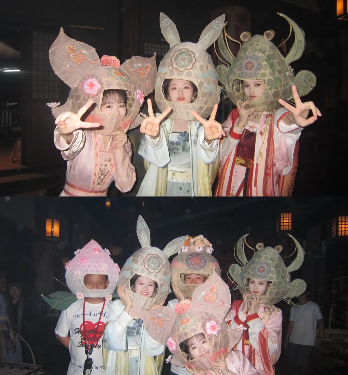 李兰迪晒与沈羽洁敖瑞鹏合照，笑容明媚剧组氛围惹人羡 | 光影旅途