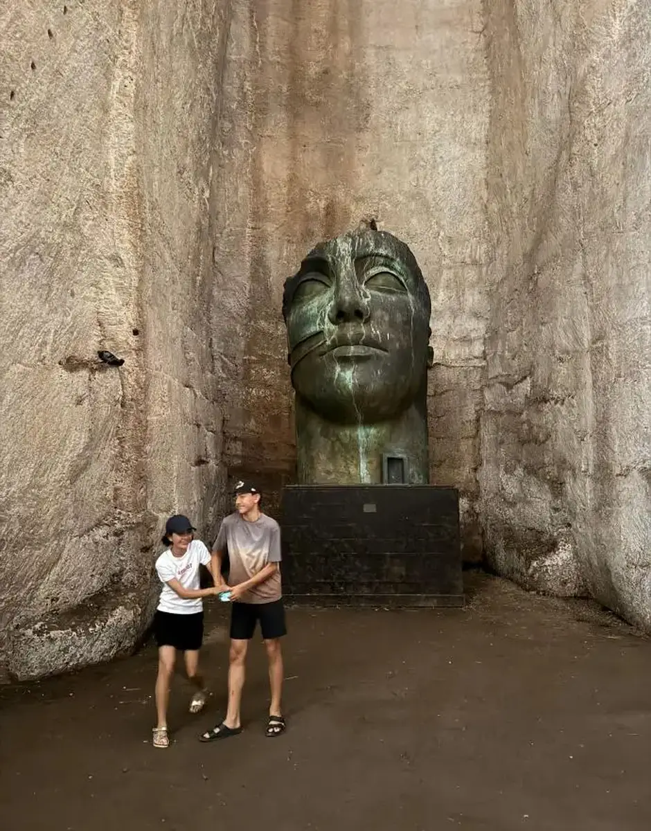 a3 | 光影旅途 刘烨夫妇的度假时光:全家精致休闲穿搭分享 | 光影旅途