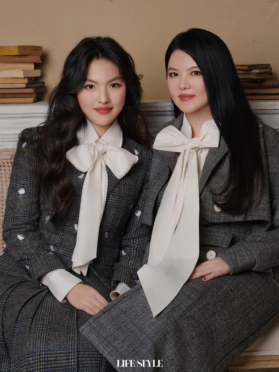 1b | 光影旅途 李湘与王诗龄的温馨母女时尚拍摄 | 光影旅途