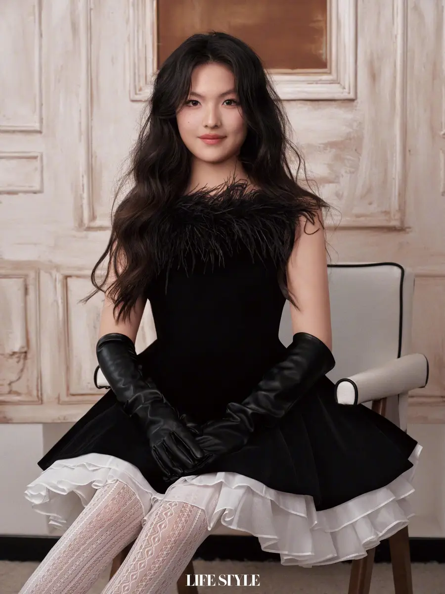 1c | 光影旅途 李湘与王诗龄的温馨母女时尚拍摄 | 光影旅途