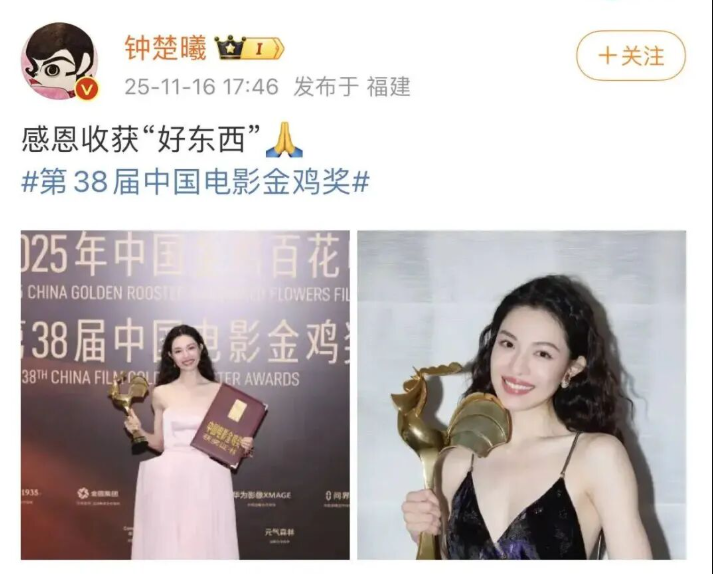 Screenshot_1 | 光影旅途 钟楚曦金鸡奖得女配的影响分析 | 光影旅途