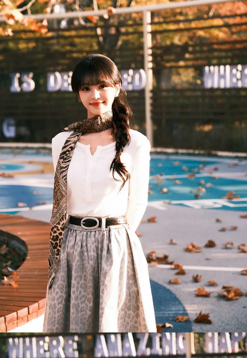 f | 光影旅途 田曦薇:海边骑车的青春韵味与甜美微笑 | 光影旅途